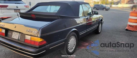 1988 Saab 900 из США, поврежденный, VIN YS3AT76L3J7040435